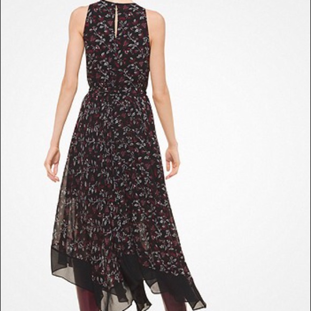 Michael Kors”S”Handkerchief midi Spring DressNWT💕 - Picture 2 of 8